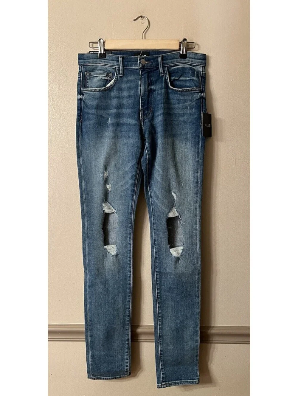 Joe’s Jeans Mens The Legend Skinny Distressed Denim Jeans Size 28x34